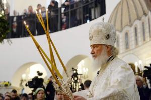 Предстоятель Русской Церкви освятил московский храм иконы Божией Матери «Воспитание» в Некрасовке