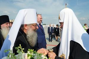Святейший Патриарх Кирилл прибыл в Екатеринбург