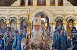 В праздник Рождества Пресвятой Богородицы Предстоятель Русской Церкви совершил Литургию в Богородице-Рождественском монастыре