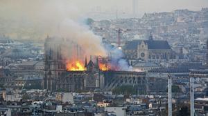 Послание Святейшего Патриарха Кирилла в связи с пожаром в соборе Парижской Богоматери