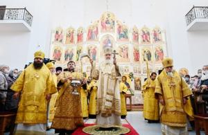 В Неделю 14-ю по Пятидесятнице Святейший Патриарх Кирилл освятил Введенский храм в Вешняках г. Москвы