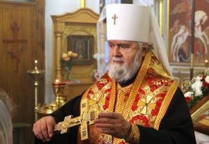 Патриаршее поздравление митрополиту Феодосийскому Платону с 80-летием со дня рождения