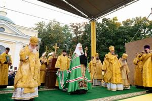 Слово Святейшего Патриарха Кирилла после молебна на площади Александра Невского в Санкт-Петербурге