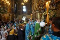 В праздник Донской иконы Божией Матери Предстоятель Русской Церкви совершил Литургию в Донском ставропигиальном монастыре