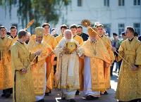 Предстоятель Русской Церкви совершил освящение возрожденного Богоявленского собора Костромского кремля